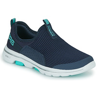 Schuhe Damen Sneaker Low Skechers GO WALK 5/SOVEREIGN Blau