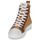 Schuhe Damen Sneaker High Betty London ETOILE Kamel / Weiß