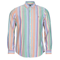 Kleidung Herren Langärmelige Hemden Polo Ralph Lauren CUBDPPCS-LONG SLEEVE-SPORT SHIRT Bunt / Orange