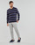 Kleidung Herren Pullover Polo Ralph Lauren LSTXTSTRCNPP-LONG SLEEVE-PULLOVER Marineblau / Blau / Grau