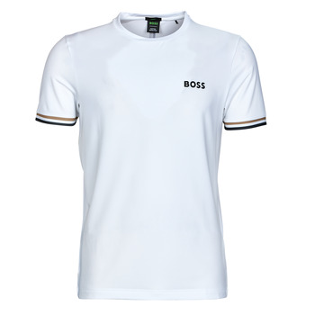 Kleidung Herren T-Shirts BOSS Tee MB 2 Weiß