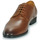 Schuhe Herren Derby-Schuhe Pellet ALIBI Kognac