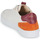 Schuhe Herren Sneaker Low Pellet SIMON Graine / Weiß / Orange