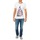 Abbigliamento Uomo T-shirt maniche corte Eleven Paris BERLIN M MEN Bianco