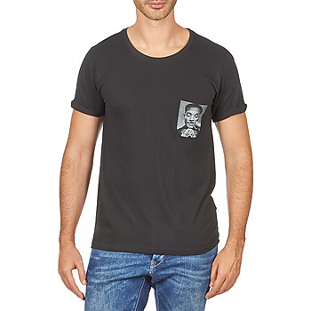 Kleidung Herren T-Shirts Eleven Paris WOLYPOCK MEN Schwarz