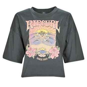 Vêtements Femme T-shirts manches courtes Rip Curl BARRELLED HERITAGE CROP 
