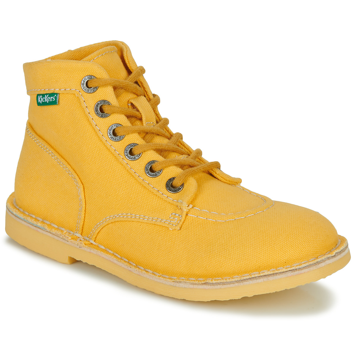 Schuhe Damen Boots Kickers KICK LEGEND Gelb