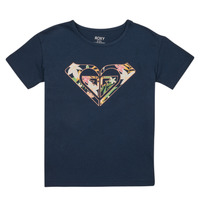 Kleidung Mädchen T-Shirts Roxy DAY AND NIGHT A Marineblau