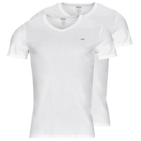 Kleidung Herren T-Shirts Diesel UMTEE-MICHAEL-TUBE-TWOPACK Weiß