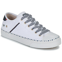 Schuhe Damen Sneaker Low Mustang 1376303 Weiß