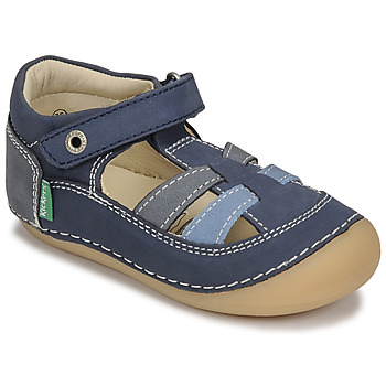 Schuhe Kinder Sandalen / Sandaletten Kickers SUSHY Blau
