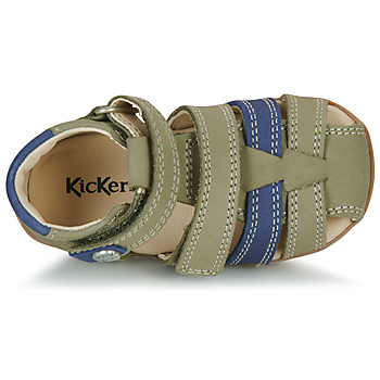 Kickers BIPOD Khaki / Blau