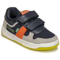 Schuhe Jungen Sneaker Low Kickers KALIDO Marineblau / Orange
