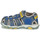 Schuhe Kinder Sportliche Sandalen Kickers KAWA Blau / Gelb