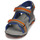 Schuhe Jungen Sportliche Sandalen Kickers KIWI Blau / Orange