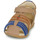Schuhe Kinder Sandalen / Sandaletten Kickers BIGBAZAR-2 Beige / Marineblau
