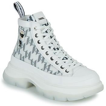 Scarpe Donna Sneakers alte Karl Lagerfeld LUNA Monogram Mesh Boot 