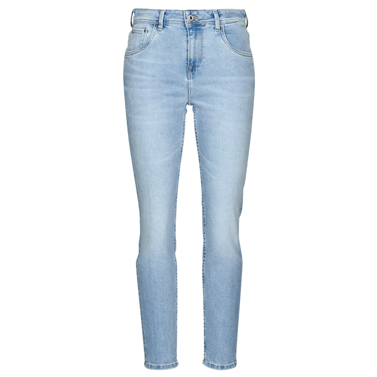 Kleidung Damen Mom Jeans Pepe jeans VIOLET Blau / Hell