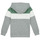 Kleidung Jungen Sweatshirts Name it NKMBERIK LS SWEAT Grau / Weiß
