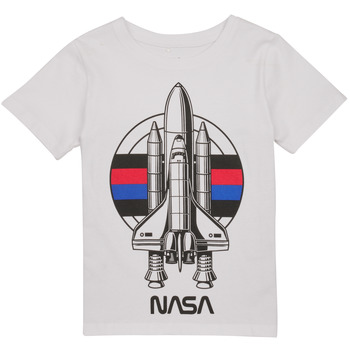 Vêtements Garçon T-shirts manches courtes Name it NKMNOBERT NASA SS TOP 