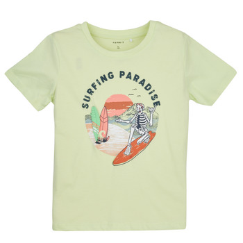 Abbigliamento Bambino T-shirt maniche corte Name it NKMFICOLAJ SS TOP BOX 