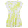 Kleidung Mädchen Kurze Kleider Billieblush U12806-549 Gelb / Weiß