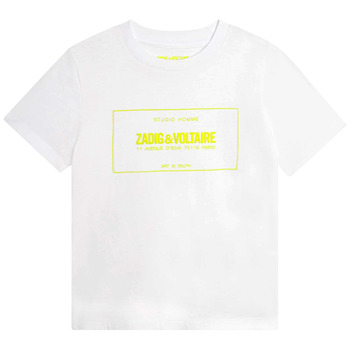 Vêtements Garçon T-shirts manches courtes Zadig & Voltaire X25355-N05-J 
