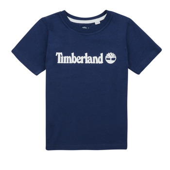 Kleidung Jungen T-Shirts Timberland T25T77 Marineblau