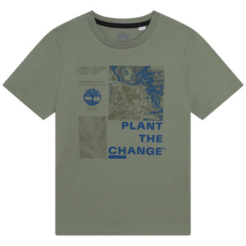 Vêtements Garçon T-shirts manches courtes Timberland T25T87 