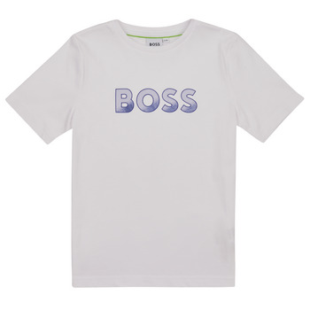 Vêtements Garçon T-shirts manches courtes BOSS J25O03-10P-C 