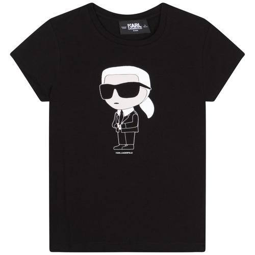 Kleidung Mädchen T-Shirts Karl Lagerfeld Z15418-09B-C    