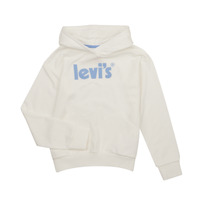 Kleidung Mädchen Sweatshirts Levi's LVG SQUARE POCKET HOODIE Weiß
