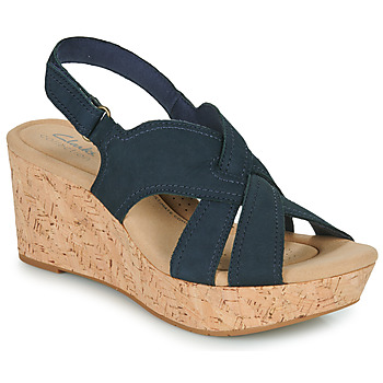 Schuhe Damen Sandalen / Sandaletten Clarks ROSE ERIN Marineblau