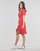 Kleidung Damen Kurze Kleider Only ONLOLIVIA S/S WRAP DRESS Rot