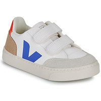 Schuhe Jungen Sneaker Low Veja SMALL V-12 Weiß / Blau / Orange