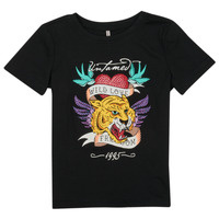 Kleidung Mädchen T-Shirts Only KOGALICE-REG-S/S-BURNING-TOP-BOX-JRS    