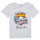 Kleidung Mädchen T-Shirts Only KOGALICE-REG-S/S-BURNING-TOP-BOX-JRS Weiß