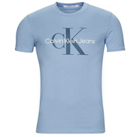 Kleidung Herren T-Shirts Calvin Klein Jeans MONOLOGO TEE Blau