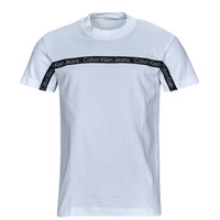 Kleidung Herren T-Shirts Calvin Klein Jeans LOGO TAPE TEE Weiß