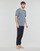 Kleidung Herren T-Shirts Calvin Klein Jeans S/S CREW NECK Blau