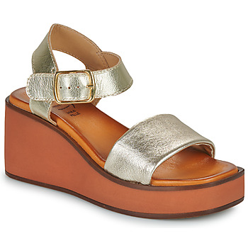 Schuhe Damen Sandalen / Sandaletten Metamorf'Ose NABOT Golden / Braun,