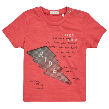 Kleidung Jungen T-Shirts Ikks XW10071 Rot