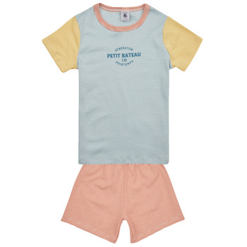 Kleidung Kinder Pyjamas/ Nachthemden Petit Bateau FRILOU Bunt