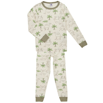 Kleidung Kinder Pyjamas/ Nachthemden Petit Bateau FUSAIN Bunt
