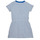 Kleidung Mädchen Kurze Kleider Petit Bateau FINETTA Weiß / Blau
