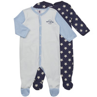 Kleidung Kinder Pyjamas/ Nachthemden Petit Bateau A06X600 X2 Bunt