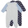 Abbigliamento Unisex bambino Pigiami / camicie da notte Petit Bateau A06X600 X2 