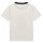 Kleidung Jungen T-Shirts Petit Bateau FOXY Weiß / Marineblau / Rot