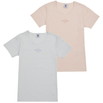 Abbigliamento Bambina T-shirt maniche corte Petit Bateau A07A900 X3 