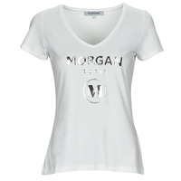 Kleidung Damen T-Shirts Morgan DWONDER Weiß